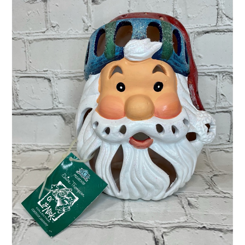 Elaine Thompson Ol’ St. Nick Outdoor Luminary